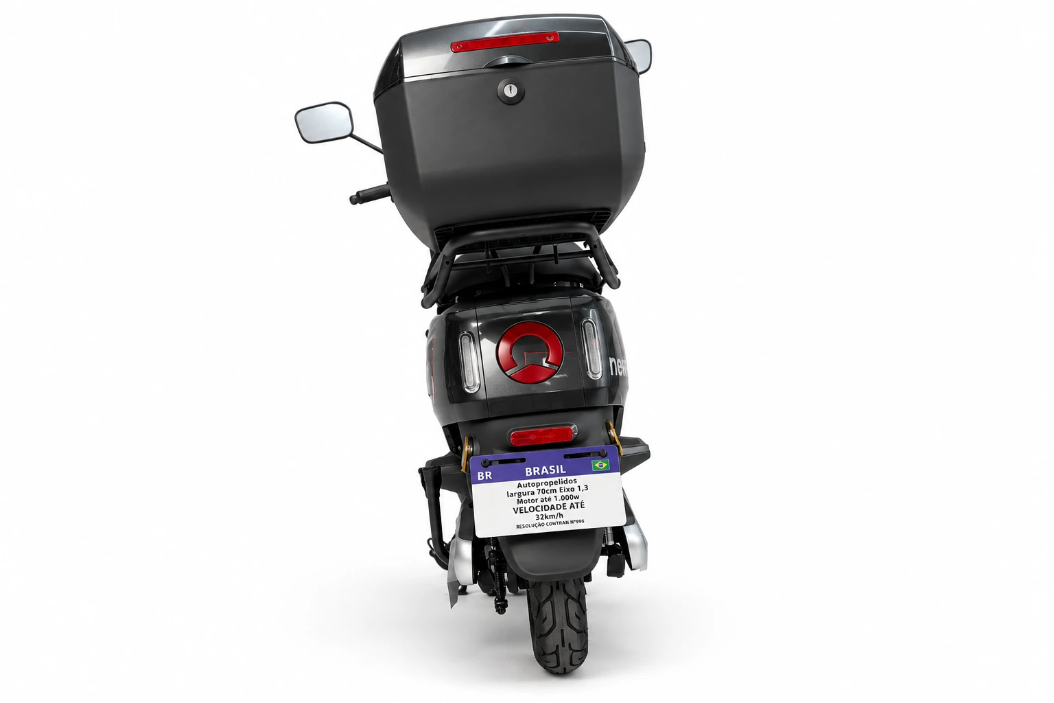 Scooter elétrica New E-Bike B3 - traseira