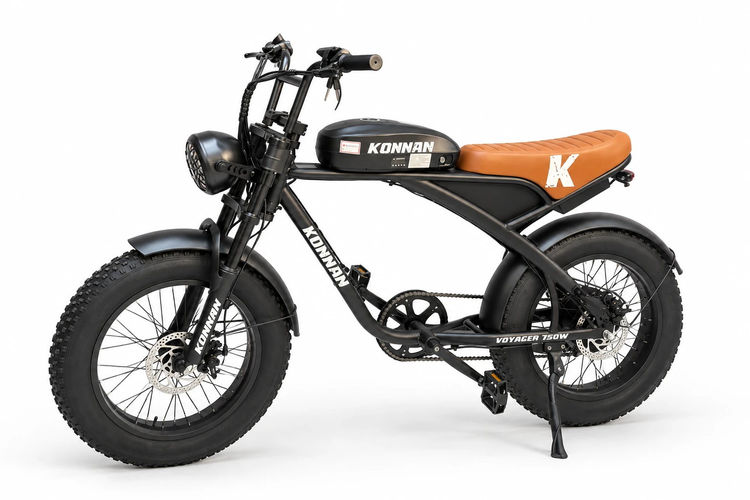Bicicleta elétrica Konnan Voyager - lateral esquerda